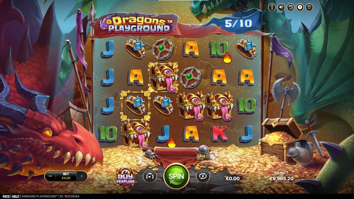 Dragons Playground slot machine game