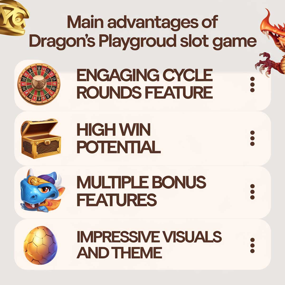 Dragons Playground slot machine game